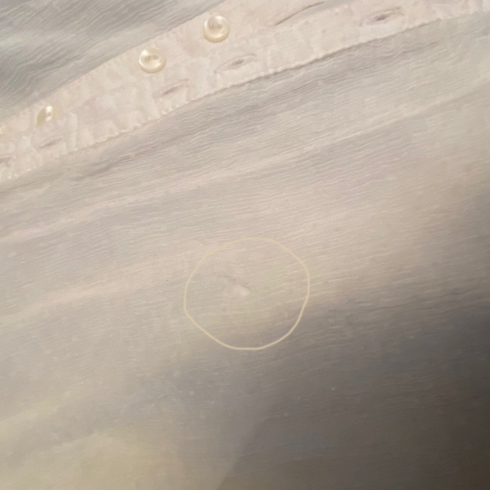 Zara Dressy 3/4 Sleeve Off White Blouse - Picture 7 of 9